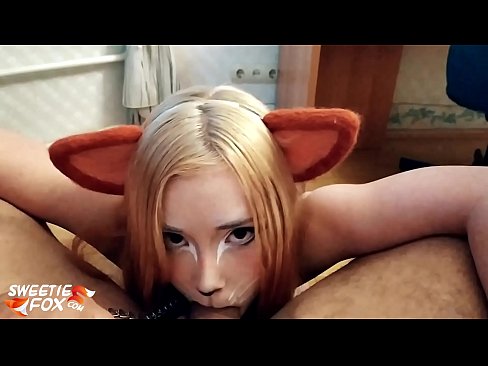 ❤️ Kitsune înghite pula și ejaculează în gură ️❌ at us ☑